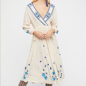Free People Embroidered Dress